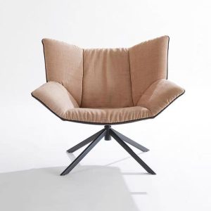 colour of skin light luxury cloud seat rotating leisure chai