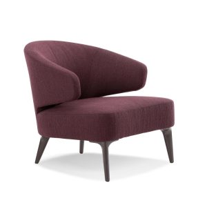 Purple Modern designer armchair