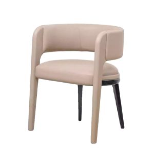 beige modern minimalist negotiation chair designer s style