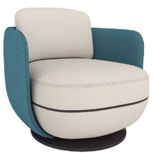 blue light luxury business negotiation sofa chair