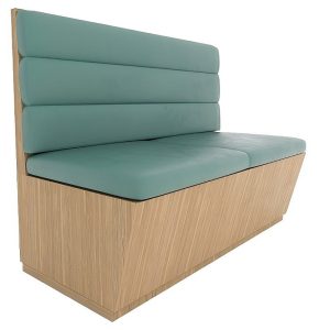 green dining double solid wood deck sofa