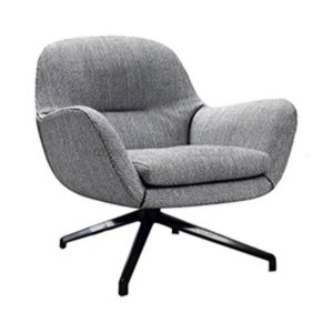 grey modern leather leisure chair