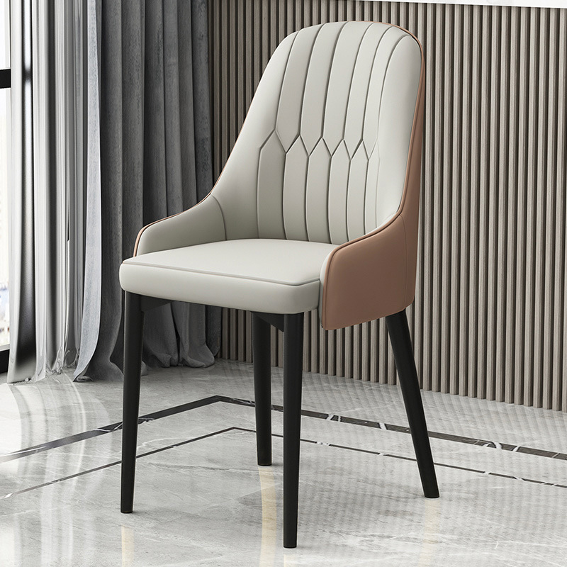 grey nordic light luxury universal dining chair