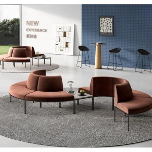 modern fabric alien combination reception sofa