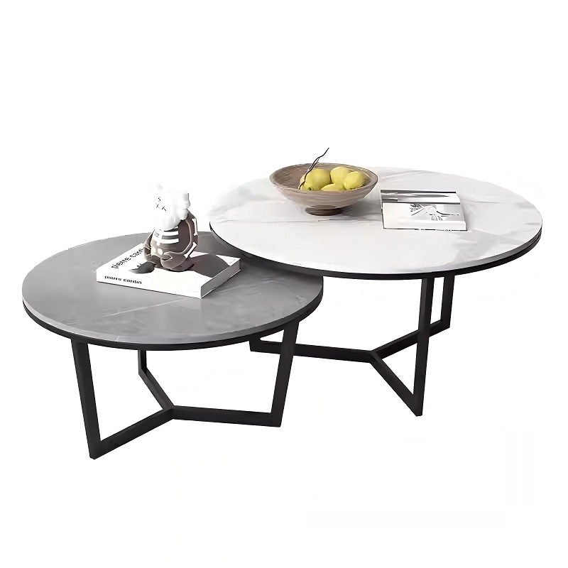 modern minimalist combination marble tea table