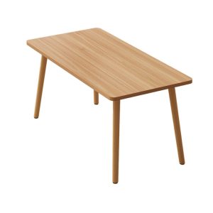 modern minimalist solid wood table