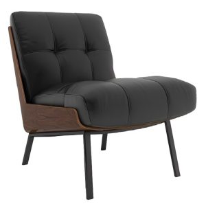 nordic luxury leather art sofa chair