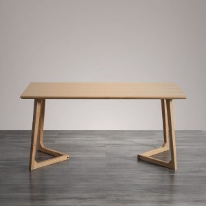 primary colors nordic minimalist wooden edge table