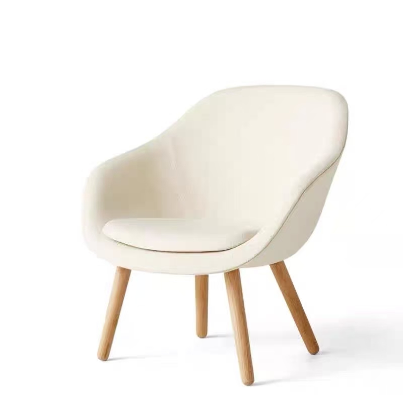 white cloud based fiberglass leisure chair