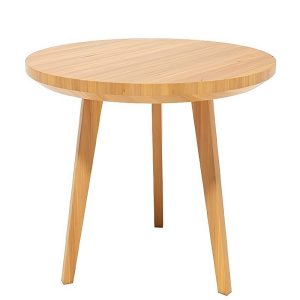 wood color nordic wooden round coffee table