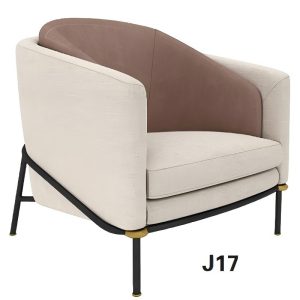 beige light luxury negotiation for single sofa