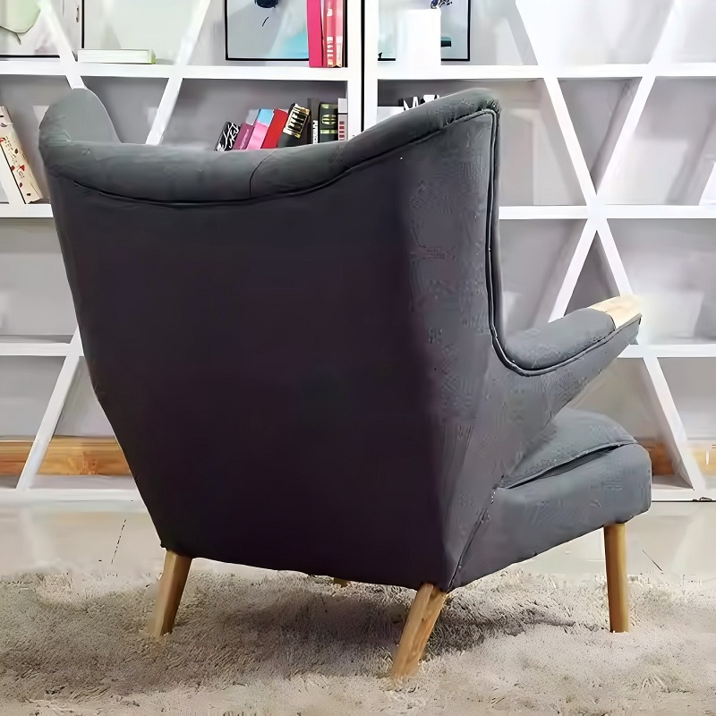 black european style single sofa chair