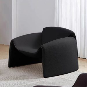 black light luxury creative single sofa