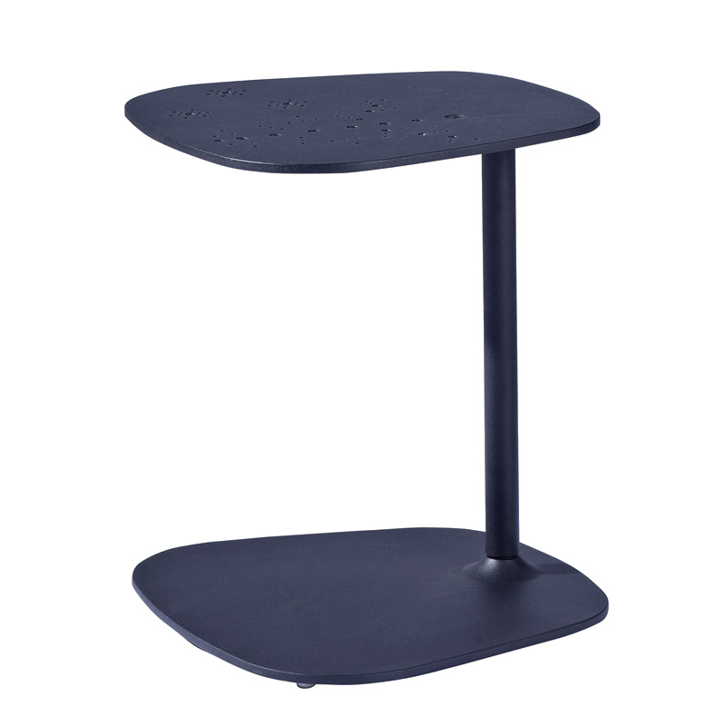 black luxury mini edge table