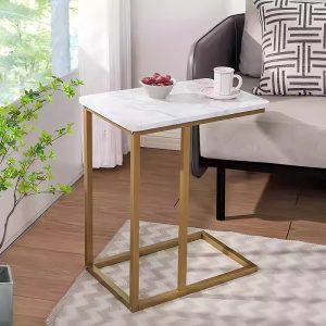 golden japanese style wrought iron edge table