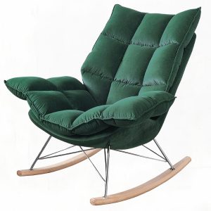 green light luxury rocking lazy sofa