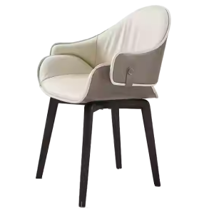 ins style wedding dining chair side view