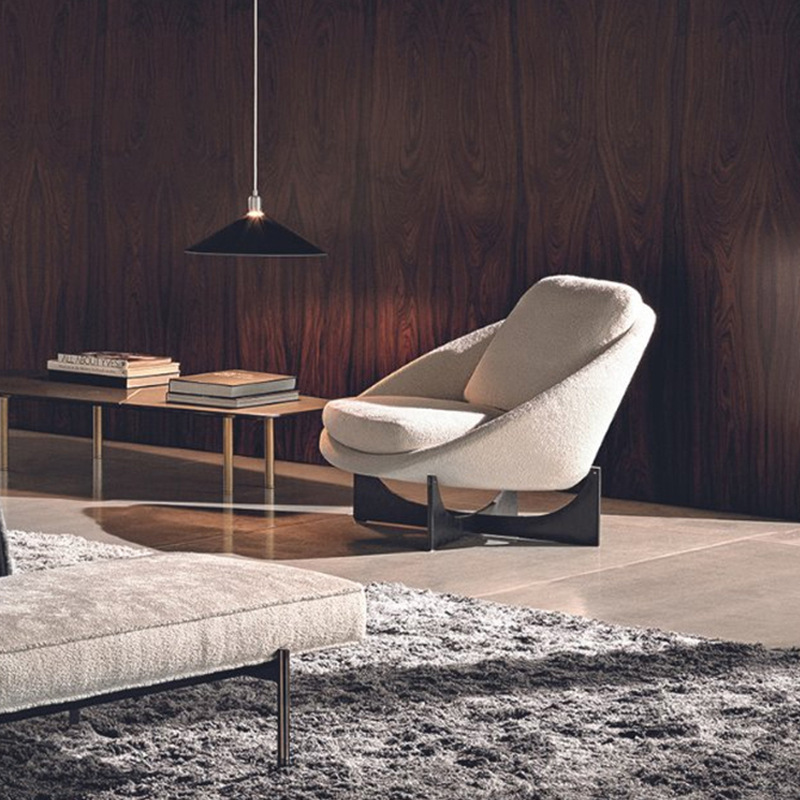 italian light luxury single leisure chair