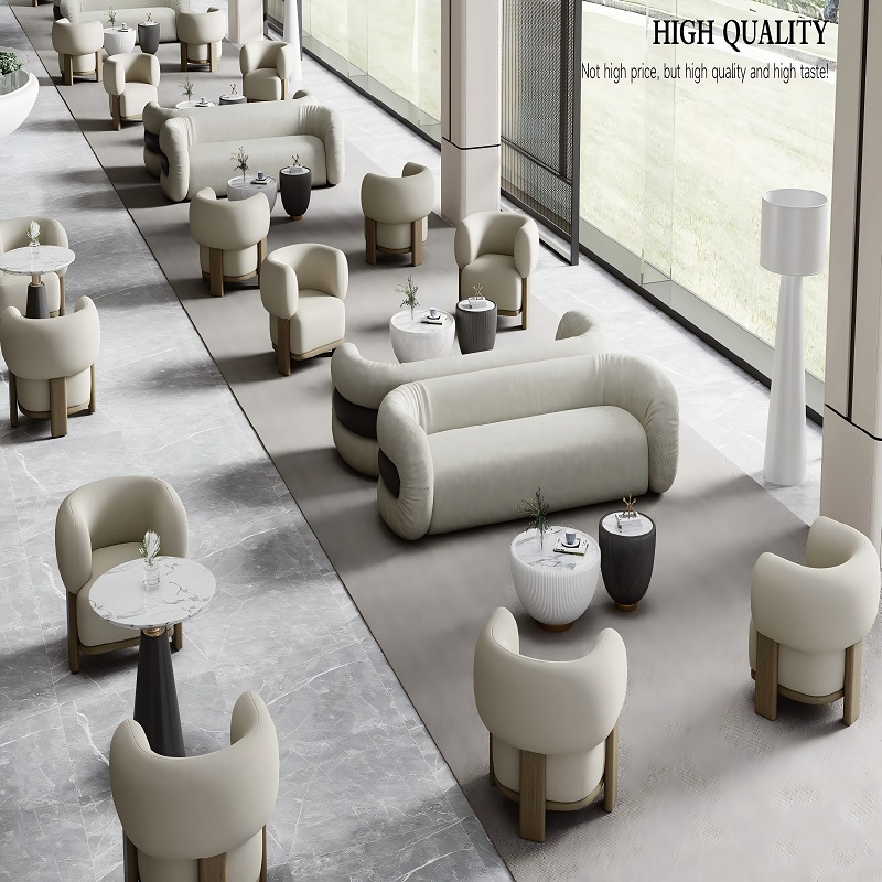 italian minimalist cat claw leather sofa