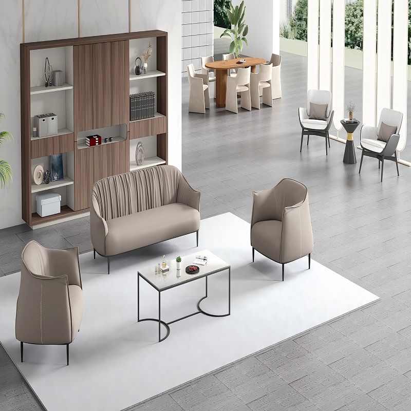 italian style light luxury single sofa