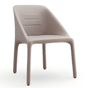 light luxury leather study chair