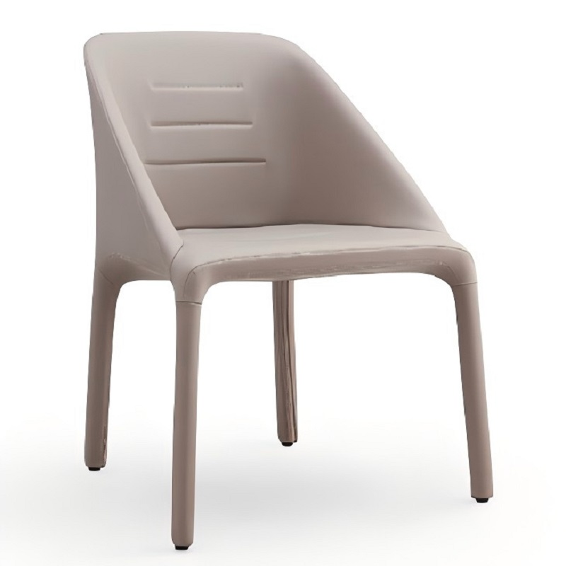 light luxury leather study chair