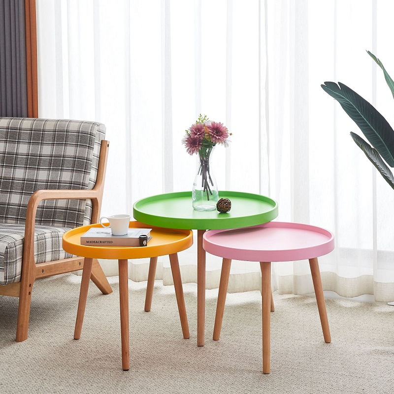 nordic small apartment small coffee table