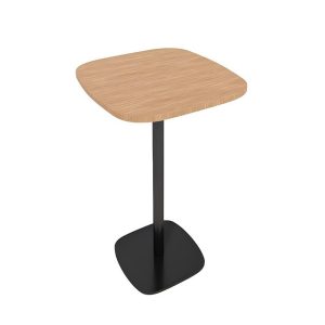 nordic style solid wood small square table
