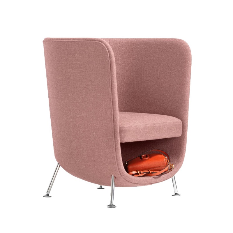 pink pocket chair alien leisure chair