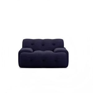 purple italian minimalist fabric sofa