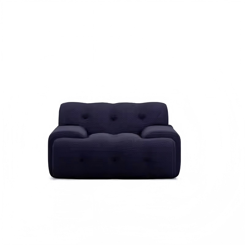 purple italian minimalist fabric sofa