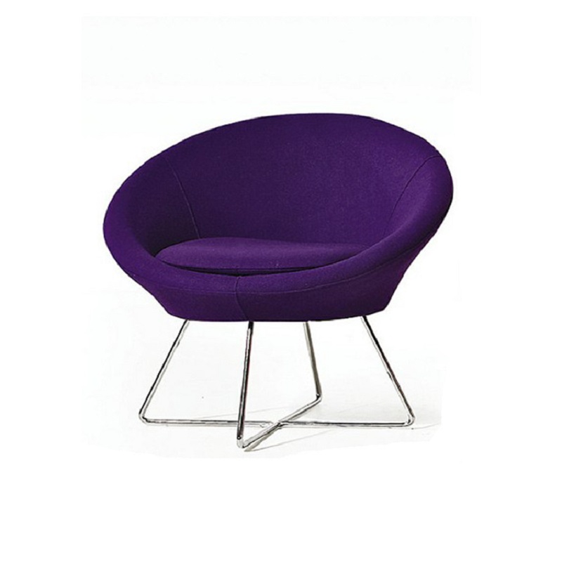 purple nordic custom lazy leisure chair