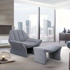 purple nordic light luxury single leisure chair