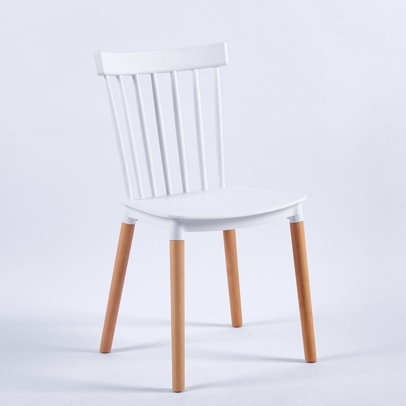white simple style high end outdoor dining chair