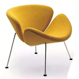 yellow nordic orange lazy sofa