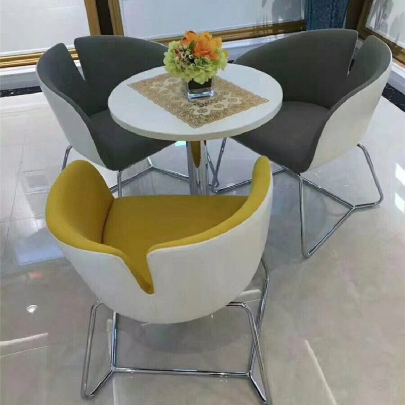yellow simple negotiation for leisure chairs
