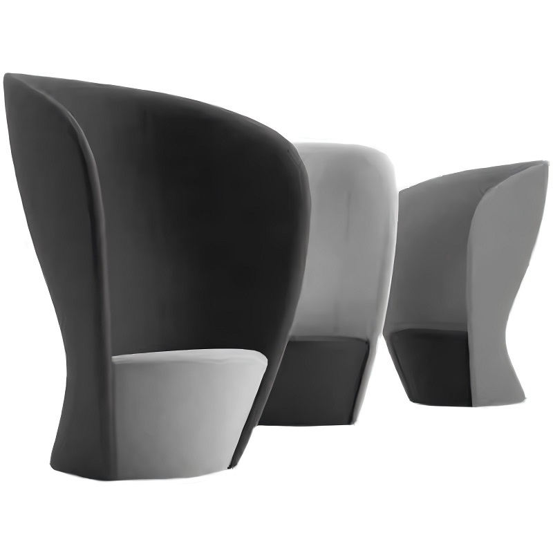 black art refuge chair