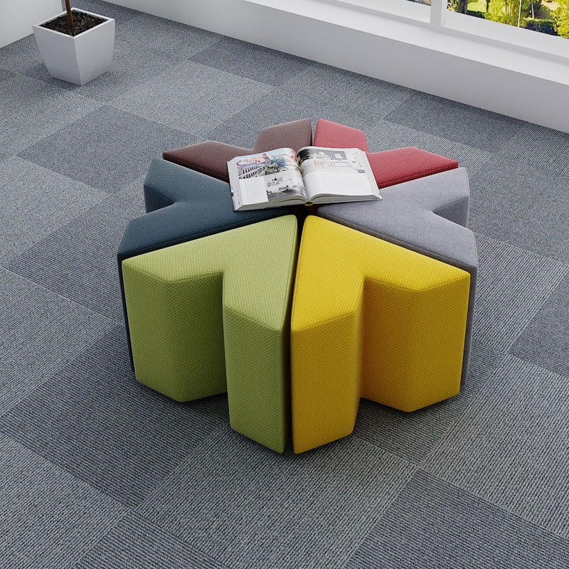 fun splicing v shaped stool side view