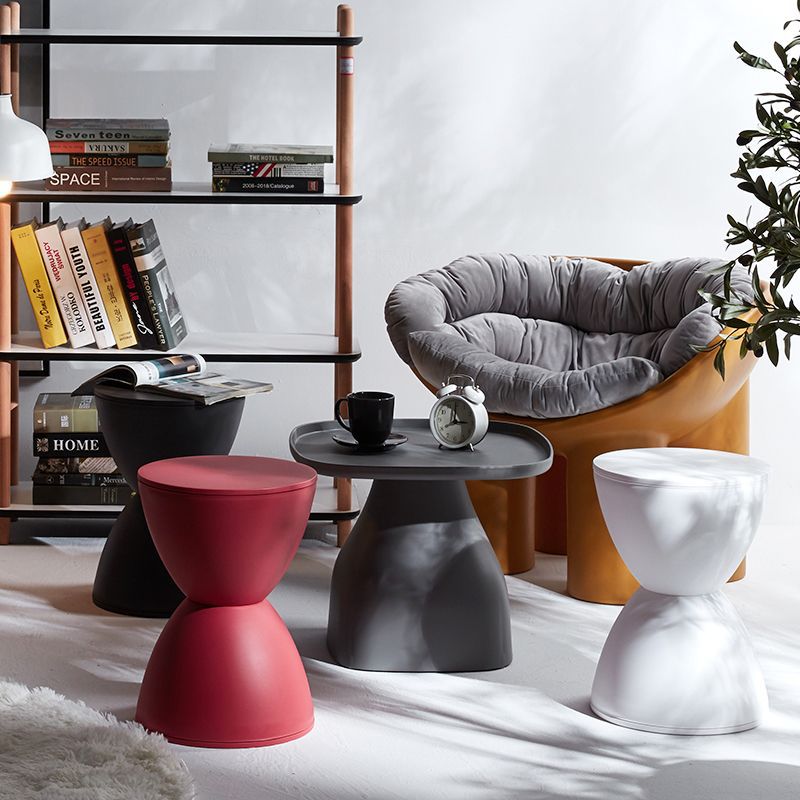 nordic plastic shoe changing stool