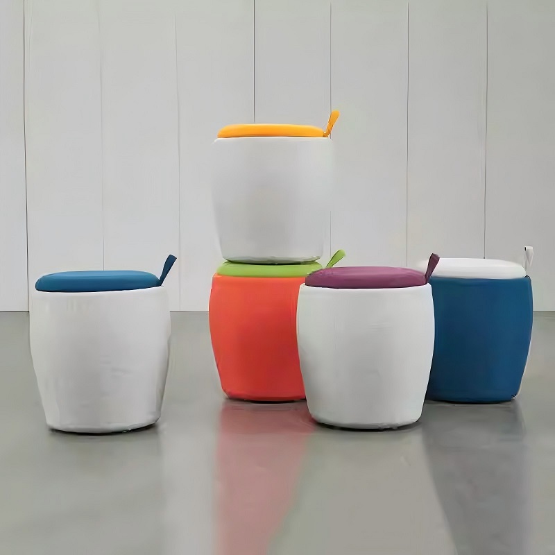 nordic style multifunctional portable stool front view