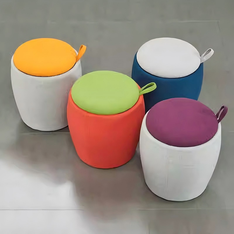 nordic style multifunctional portable stool vertical view